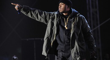 O rapper Nas durante show no festival Coachella de 2014, que aconteceu na Califórnia, Estados Unidos - Chris Pizzello/AP