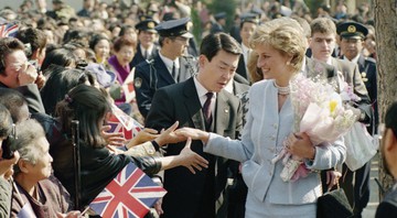 Princesa Diana no Japão, em fevereiro de 1995 - Itsuo Inouye/AP