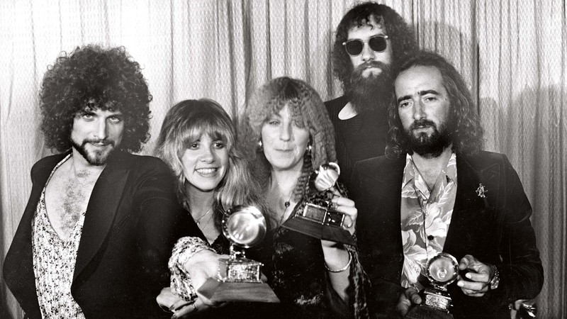 Pop PlatinadoP
A banda em 1978, em Los Angeles, na cerimônia do Grammy: (da esq. para a dir.) Lindsey Buckingham, Stevie Nicks, Christine McVie, Mick Fleetwood e John McVie