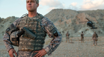 Brad Pitt no longa da Netflix <i>War Machine</i> - Reprodução