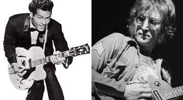 Chuck Berry e John Lennon - GILLES PETARD/REDFERNS/AP