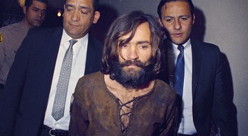 Foto de 1969 de Charles Manson, ano de sua condenação pelo envolvimento no assassinato da atriz Sharon Tate.  - AP