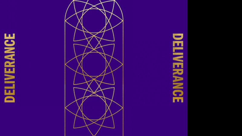 Capa de Deliverance, EP póstumo de Prince