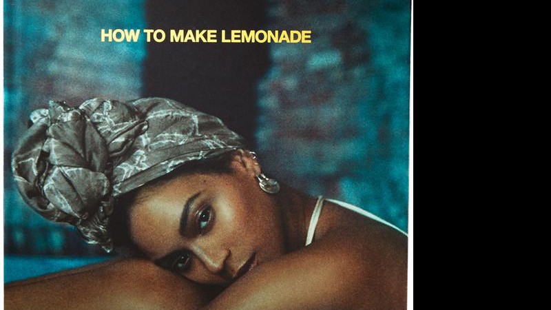 Capa do livro How to Make Lemonade, que fala sobre a jornada de produção do disco Lemonade (2016), de Beyonce