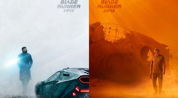 Os cartazes de Blade Runner 2049 com Ryan Gosling e Harrison Ford - Divulgação