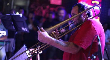 O trombonista Bocato - Reprodução/Facebook