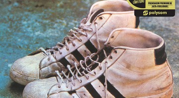 Capa do disco autointitulado de estreia de Lô Borges, conhecido como o "disco do tênis" - Reprodução