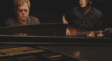 Elton John e Jack White em clipe da série documental American Epic Sessions - Reprodução/Vídeo