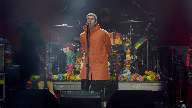 Liam Gallagher no show beneficente One Love Manchester 