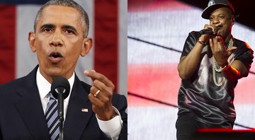 Barack Obama e Jay Z - AP e Charles Sykes/Invision/AP