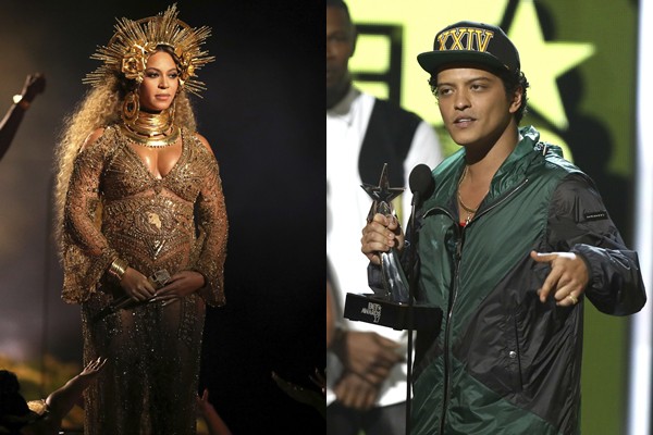 Beyoncé e Bruno Mars