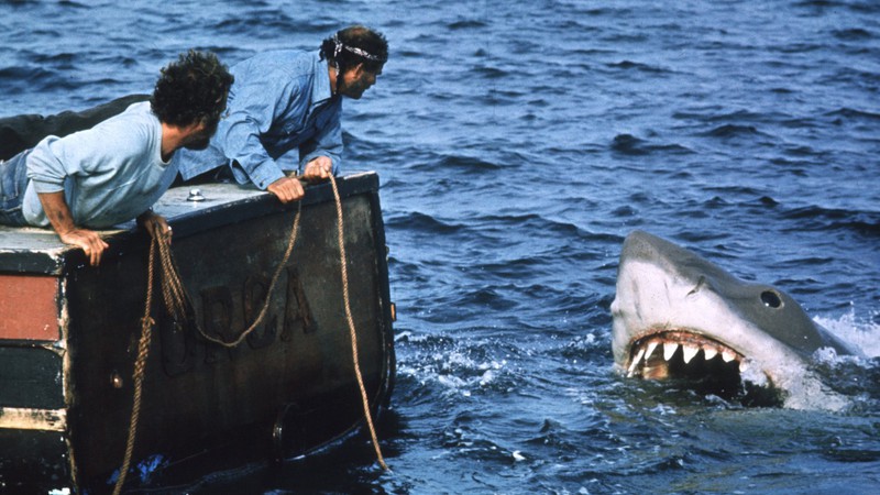 Cena do filme Tubarão (1975)