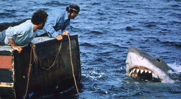 Cena do filme <i>Tubarão</i> (1975) - Reprodução
