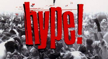 Pôster de Hype!, documentário de 1996 sobre a explosão do grunge - Reprodução