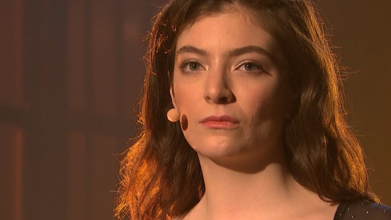 Lorde no Late Night With Seth Meyers