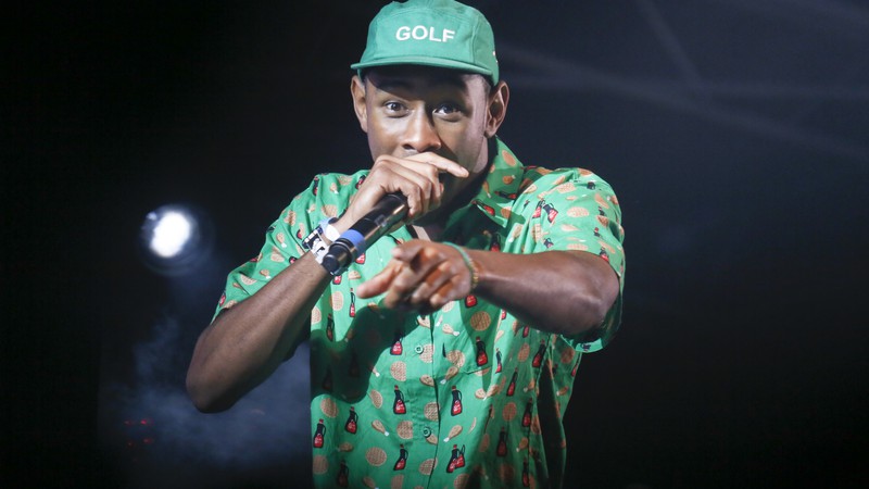 O rapper note-americano Tyler, the Creator durante show no festival SXSW de 2014