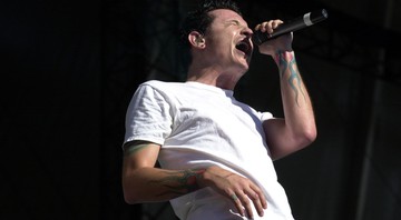 Chester Bennington, vocalista do Linkin Park (Foto: AP)