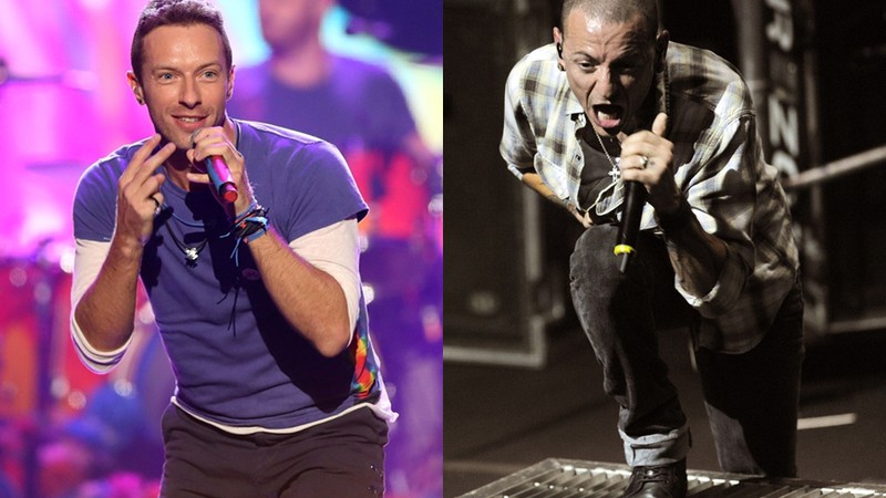 Chris Martin homenageou o falecido Chester Bennington, vocalista do Linkin Park, em show do Coldplay