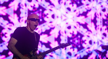Joe Satriani em show no encerramento do Samsung Best of Blues - Rogério Vieira/Divulgação
