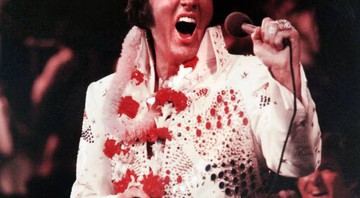 Elvis Presley e o famoso macacão American Eagle - AP