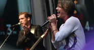 Isaac e Taylor Hanson durante uma performance nos Estados Unidos em 2017 - Associated Press