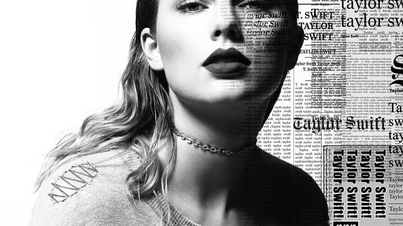 Capa de Reputation (2017), de Taylor Swift