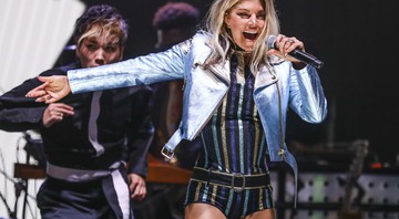 Fergie durante uma apresentação nos Estados Unidos em 2017 - Rich Fury/Invision/AP