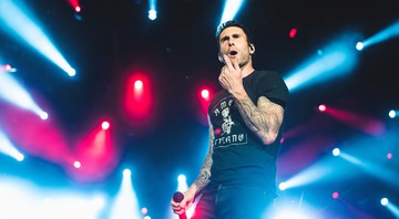 Maroon 5 durante show no primeiro dia de Rock in Rio 2017 - Fernando Schlaepfer/I Hate Flash/Divulgação