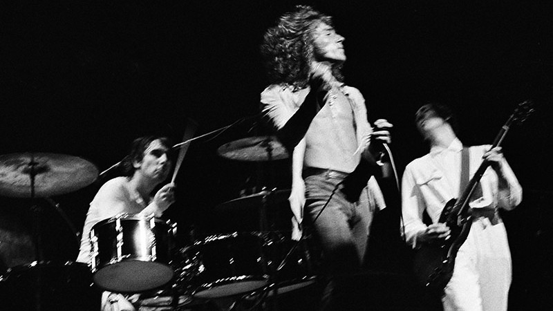 Som Trovejante
A banda em 1970 em Nova York, executando ao vivo o disco Tommy
