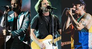 The Killers, Pearl Jam e Red Hot Chili Peppers, os três headliners do Lollapalooza 2018 - Reprodução/Carolina Vianna/Wesley Allen/I Hate Flash/Divulgação