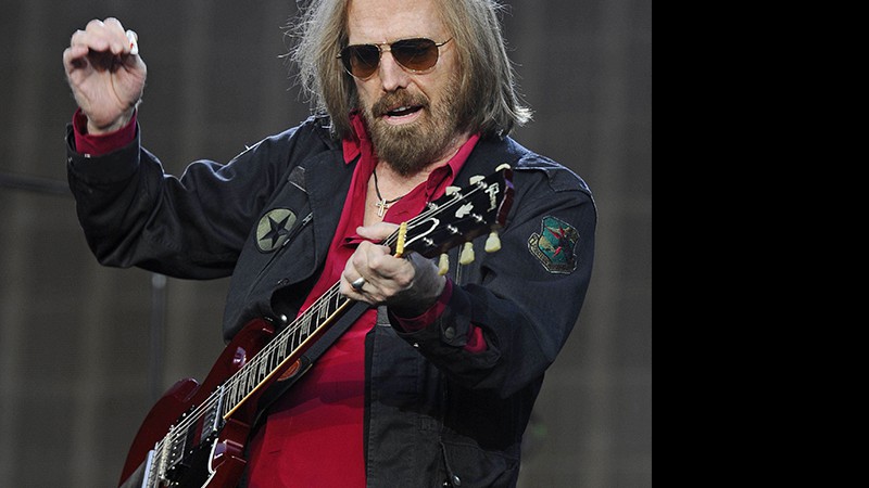 Tom Petty em show no Hyde Park, em Londres, em 7 de setembro de 2017