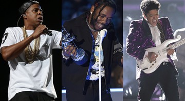 Jay-Z, Kendrick Lamar e Bruno Mars lideram indicações à 60ª edição do Grammy, que acontece em 2018 - AP