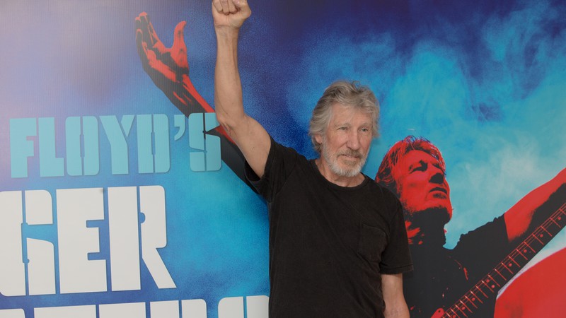 Roger Waters em mesa redonda em Sâo Paulo