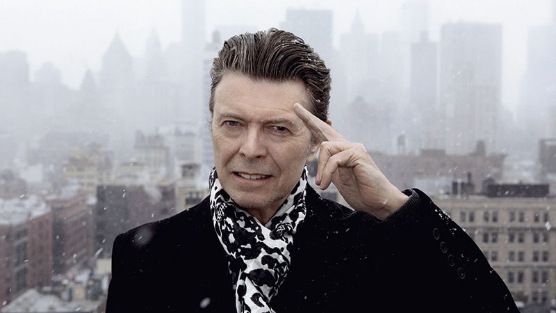 <b>Jornada Fantástica</b><br>
Bowie em 2013, três anos antes de morrer
 - Jimmy King