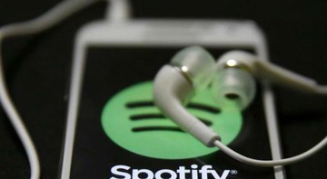 Serviço de streaming de música Spotify - Divulgação