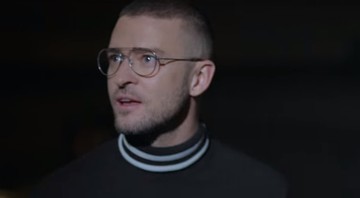O cantor Justin Timberlake no clipe de sua música "Filthy" - Reprodução/Vídeo