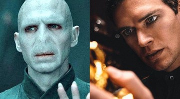 Lord Volemort na franquia original de Harry Potter e no filme Origins of the Heir, feito por fãs - Reprodução