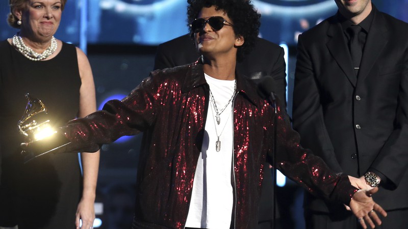 Bruno Mars no Grammy 2018