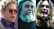 Elton John, Slayer e Ozzy Osbourne - Montagem