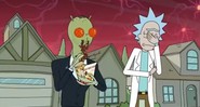 Cena do desenho <i>Rick and Morty</i> - Reprodução
