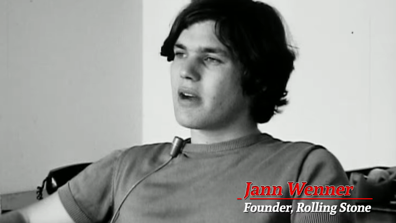 Jan Wenner, fundador da Rolling Stone