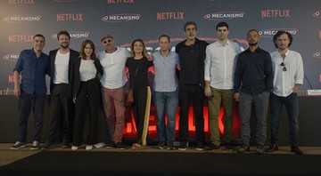 O elenco da série O Mecanismo - Alexandre Loureiro/Netflix