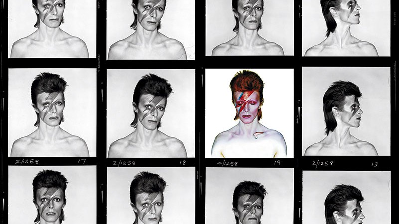 David Bowie
Prova de fotos de Aladdin Sane