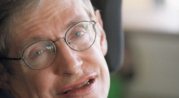 <b>Gênio Trabalhando</b><br>
O professor Stephen Hawking em seu escritório em Cambridge em outubro de 2001

 - Ammar Abd Rabbo/Abaca/Sipa via AP Images