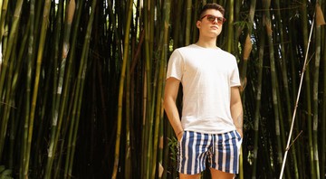 Shorts da Cravo Beachwear - Divulgação