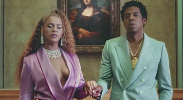 Beyoncé e Jay-Z no clipe de “Apeshit” (Foto: Reprodução / YouTube)