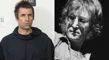 Liam Gallagher e John Lennon (Foto 1: Joel C Ryan/AP/ Foto 2: AP)