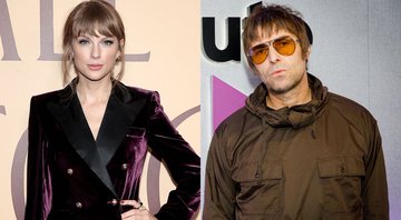 None - Taylor Swift (Foto: Dimitrios Kambouris / Getty Images), Liam Gallagher (Foto: Tristan Fewings / Getty Images)
