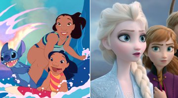 Lilo&Stitch e Frozen (Foto: Divulgação/Disney)