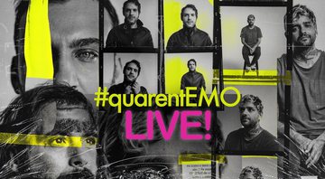 Live #QuarentEmo, da banda Fresno (Foto: Youtube / Reprodução)